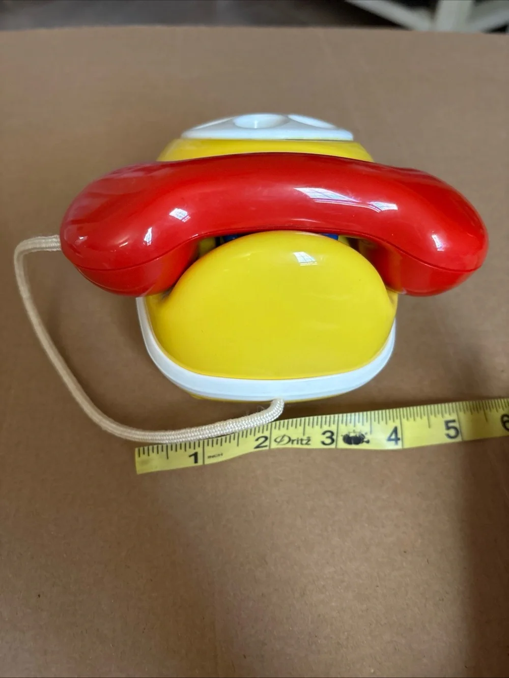 ambi toys Baby's First Phone - Red & Yellow Toy Telephone used